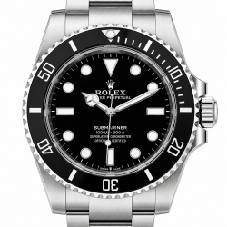 Rolex Submariner 41MM 124060 No Date Black Dial Watch
